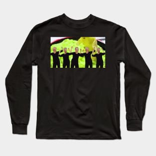 Peel the Avocado Song Collage Long Sleeve T-Shirt